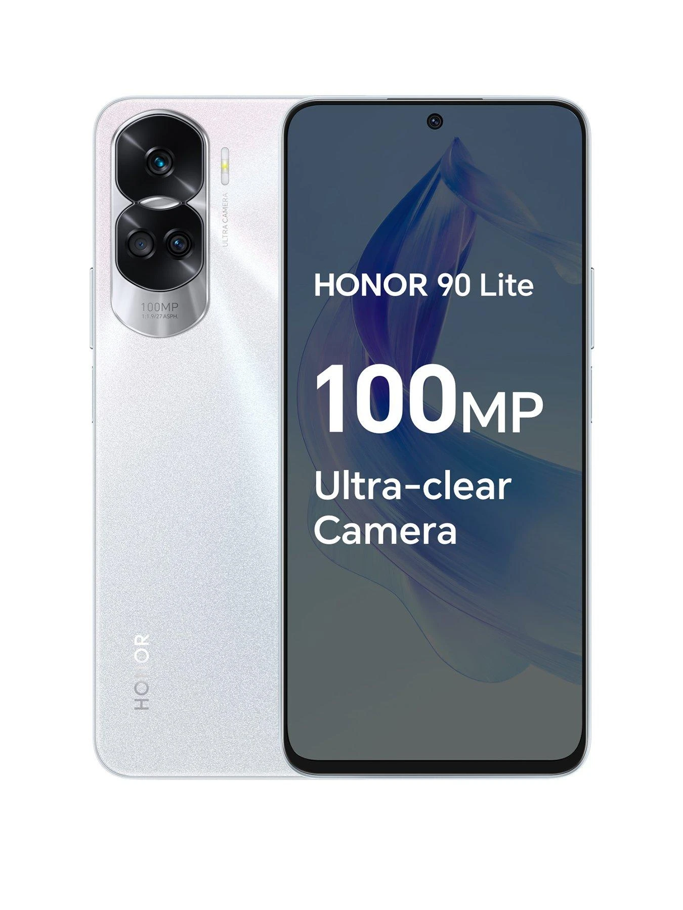Honor 90 LiteĀ 5G, 8GB RAM, 256GB Storage - Titanium Silver