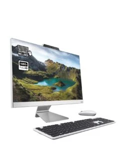 Asus A3402 All-in-One Desktop PC - 24in FHD, Intel Pentium, 8GB RAM, 256GB SSD - Silver