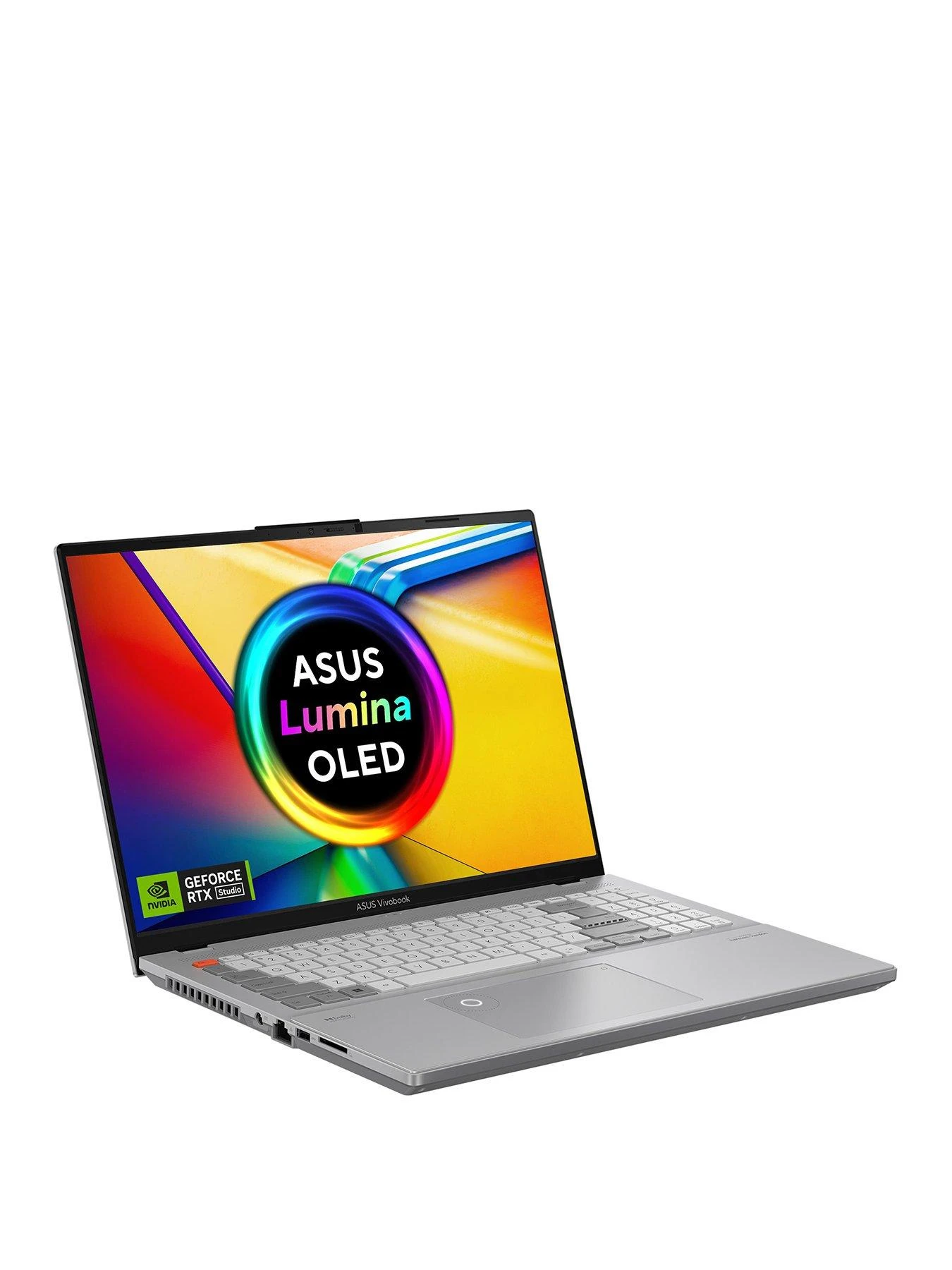 Asus Vivobook Pro 16X OLED Laptop - 16in 3.2K 120Hz, Intel Core I9, 32GB RAM, 1TB SSD, with Optional Microsoft 365 Family (1 Year) - Silver - Image 2