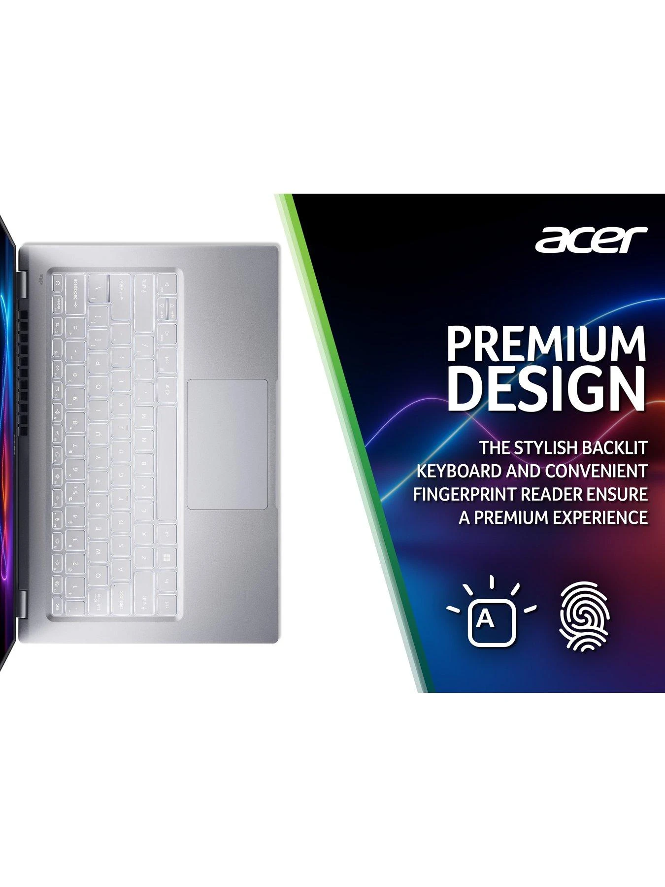 Acer Swift Go 14 Laptop - 14in FHD, AMD Ryzen 5, 8GB RAM, 512GB SSD - Image 5