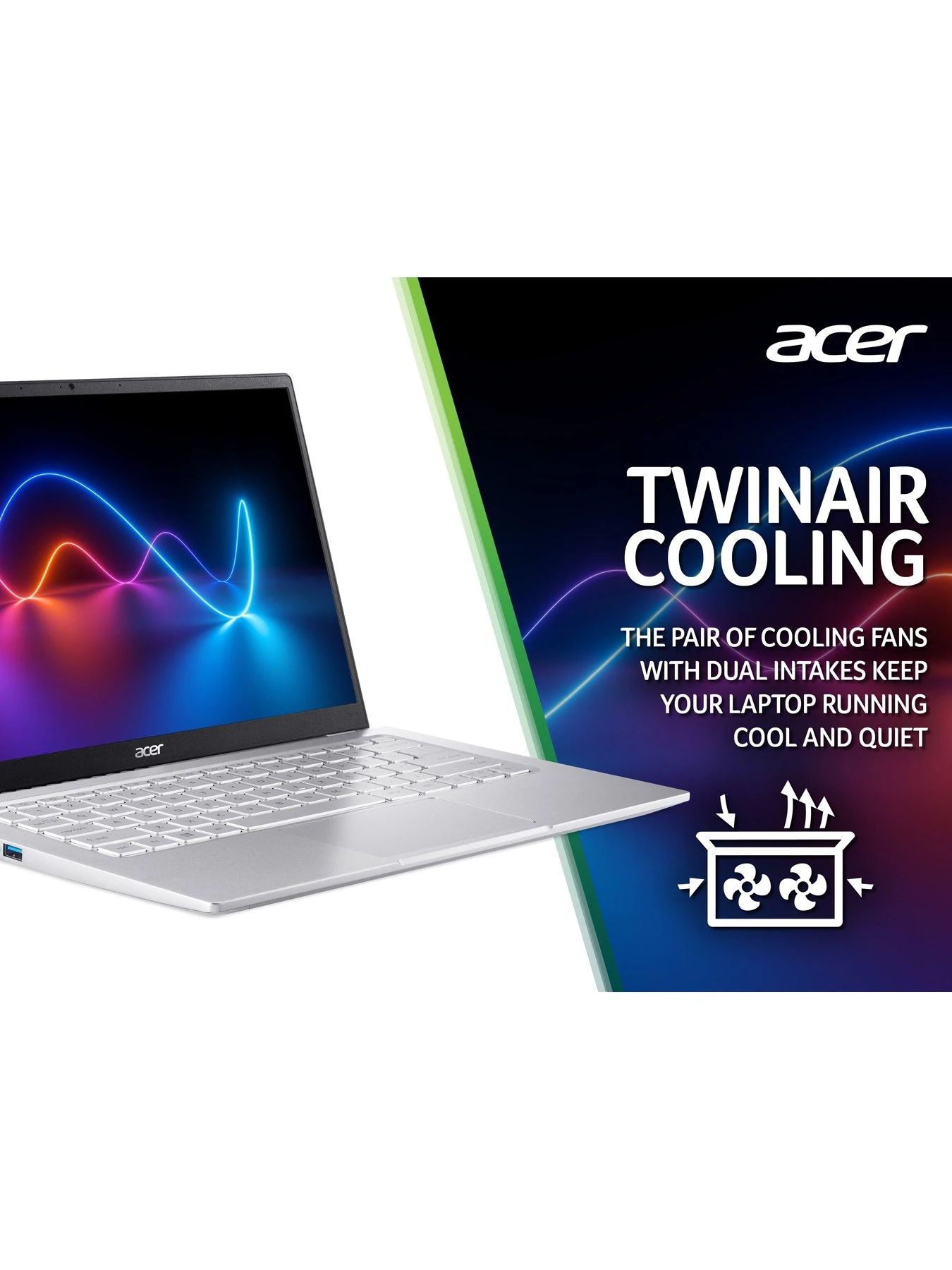 Acer Swift Go 14 Laptop - 14in FHD, AMD Ryzen 5, 8GB RAM, 512GB SSD - Image 7