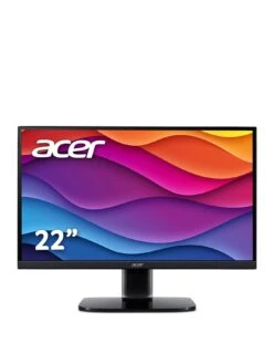 Acer KA222QE3bi 22-inch Monitor - IPS Panel, FHD, 4ms, 100Hz, FreeSync, HDMI, VGA