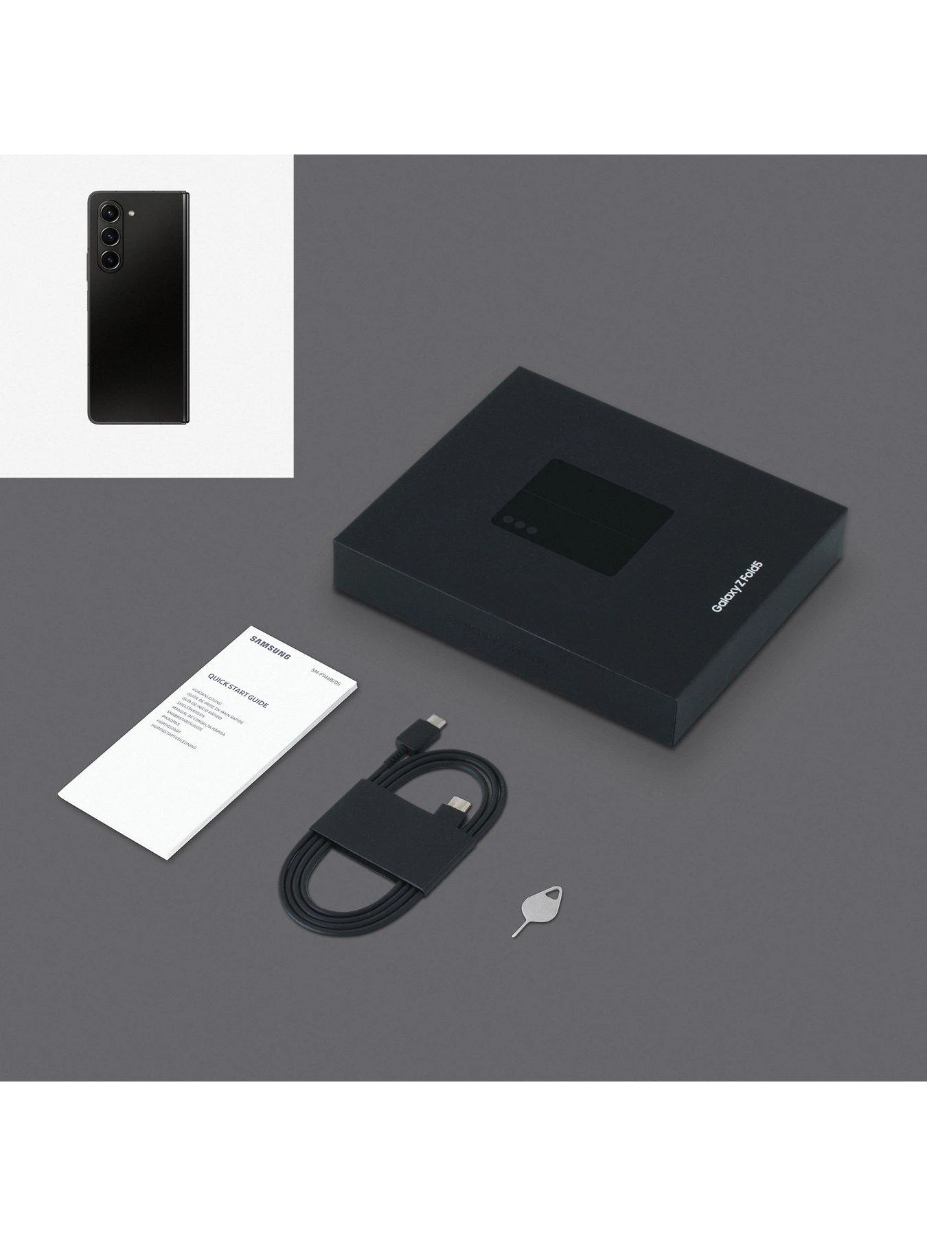 Samsung Galaxy Z Fold 5 - 512GB - Phantom Black - Image 7