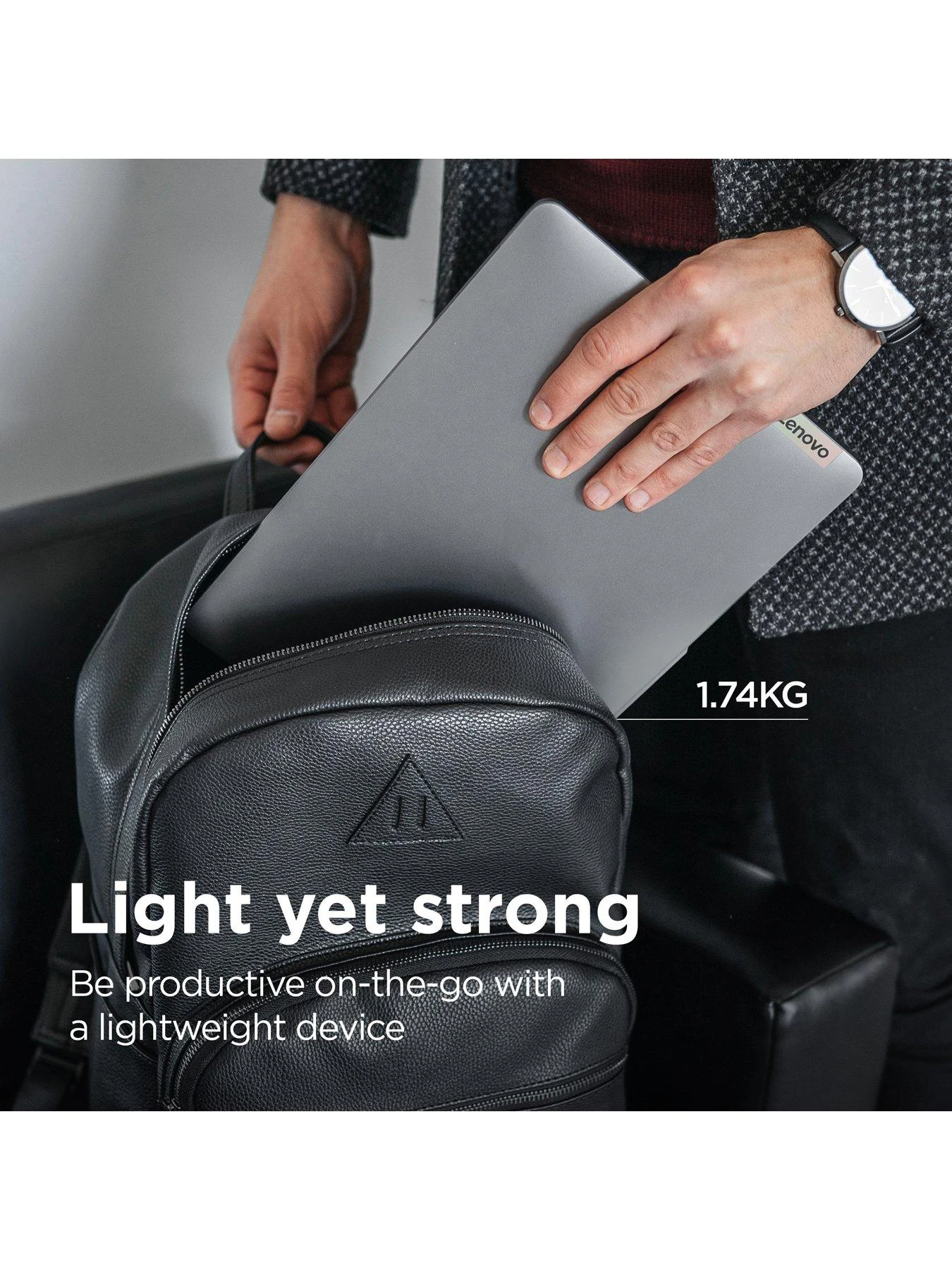 Lenovo IdeaPad Slim 3, AMD Ryzen 3, 8GB RAM, 256GB SSD, 16in Laptop - Grey - Image 3