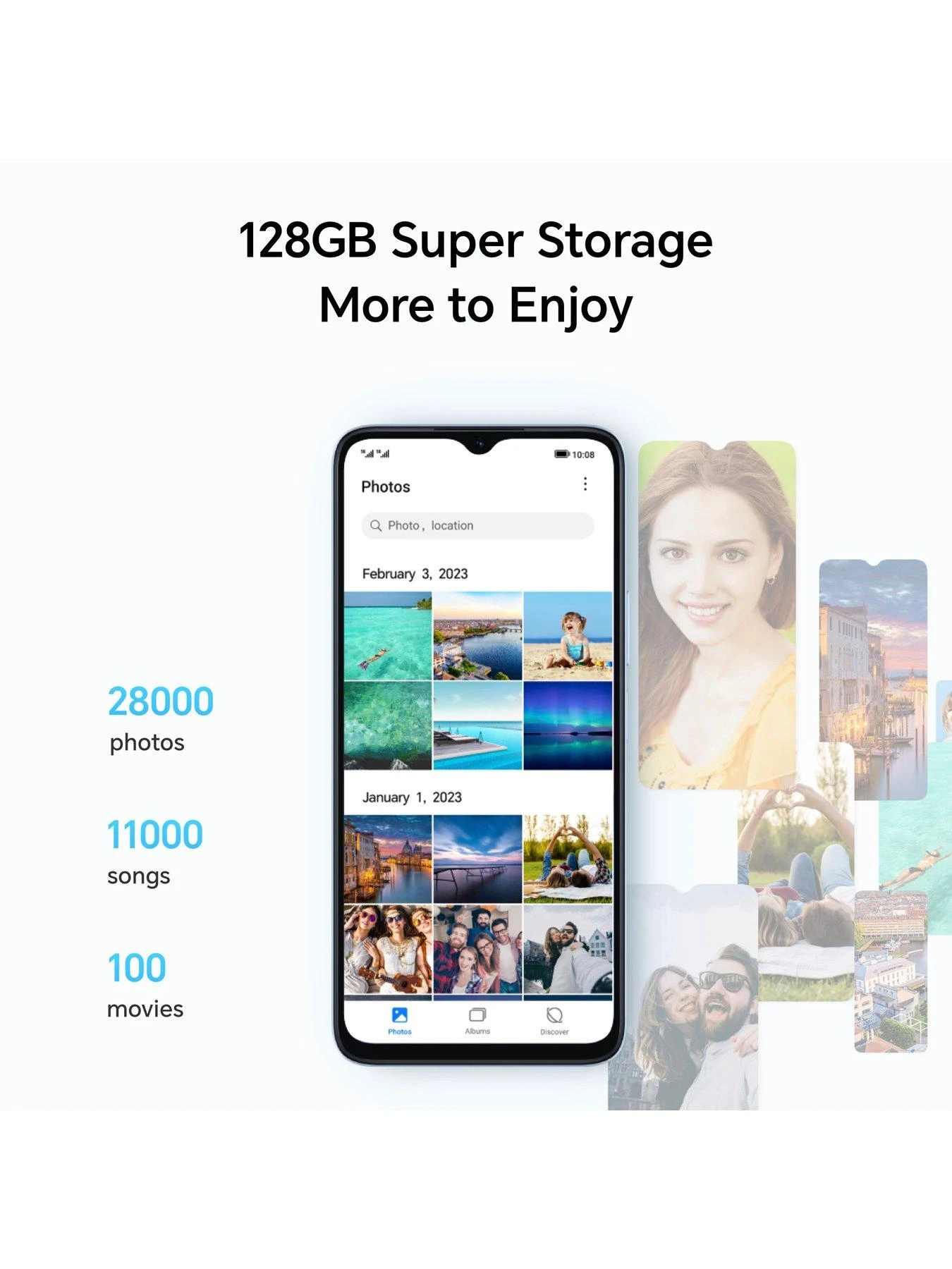 Honor X6a - Black - Image 5