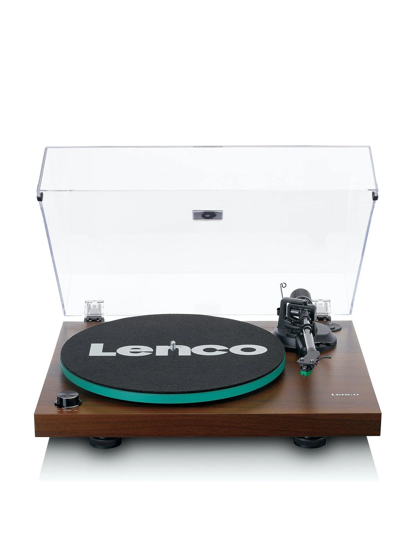 Lenco LBT-225WA Turntable With Bluetooth, Glass Platter, ATVM95 Cartridge