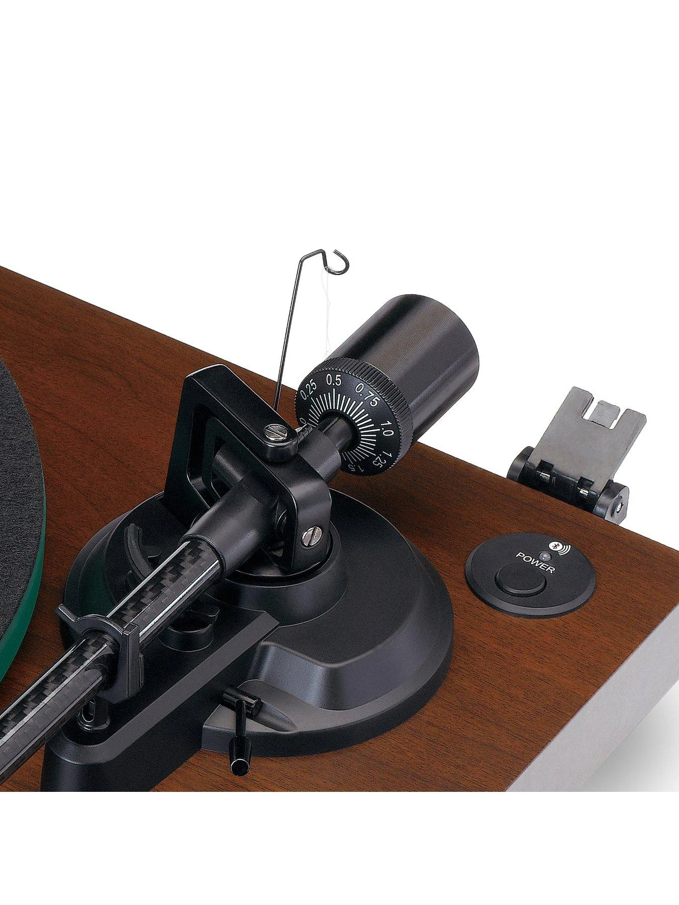 Lenco LBT-225WA Turntable With Bluetooth, Glass Platter, ATVM95 Cartridge - Image 5