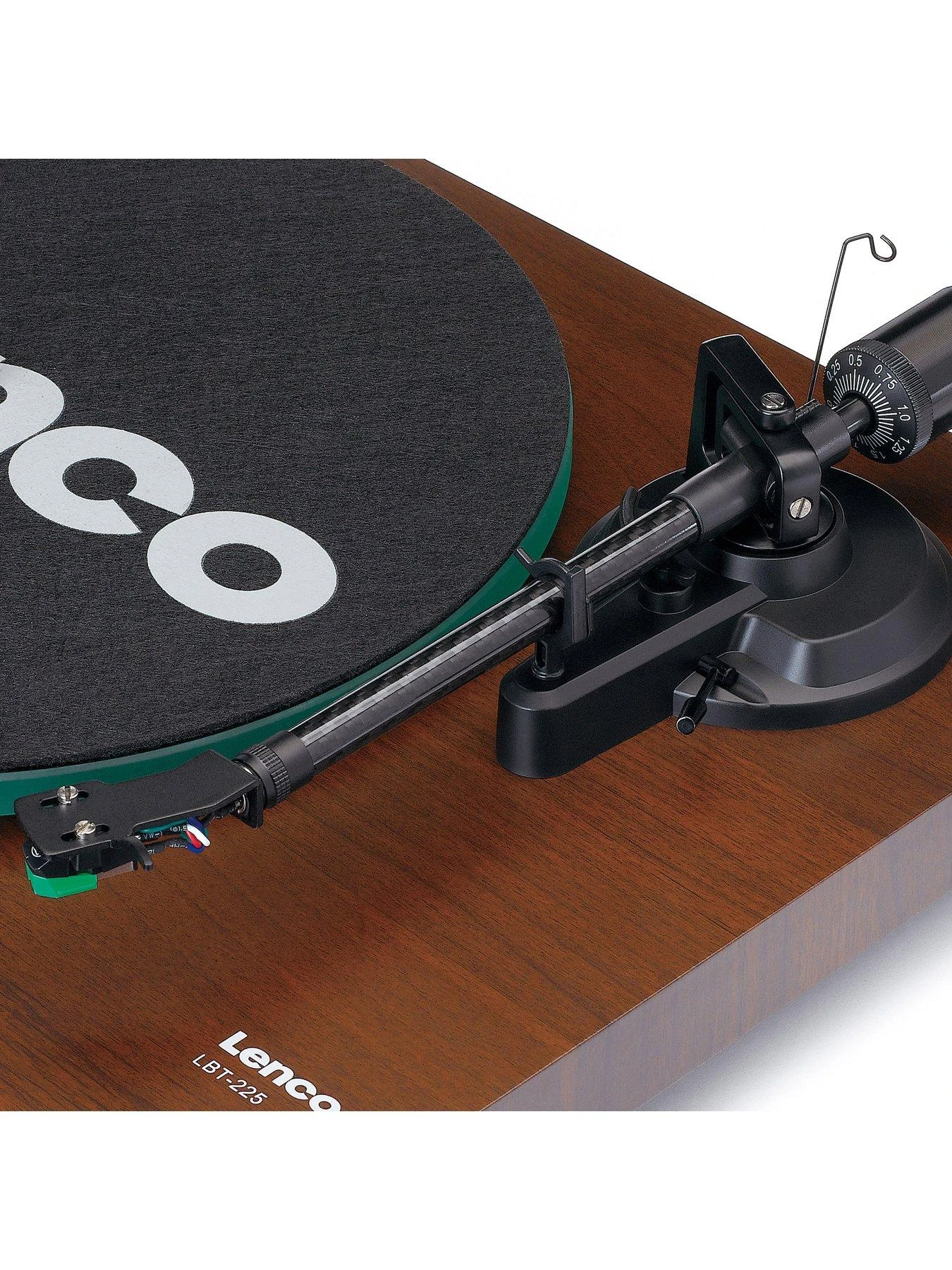 Lenco LBT-225WA Turntable With Bluetooth, Glass Platter, ATVM95 Cartridge - Image 6