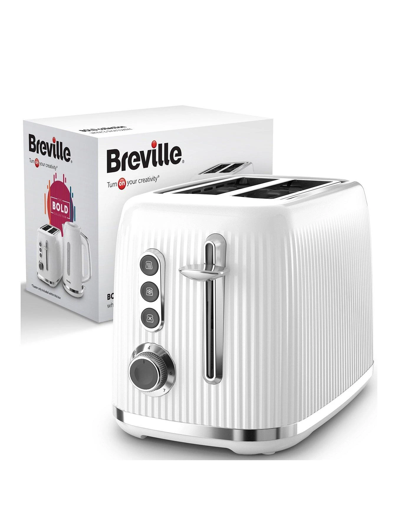Breville Bold Toaster White