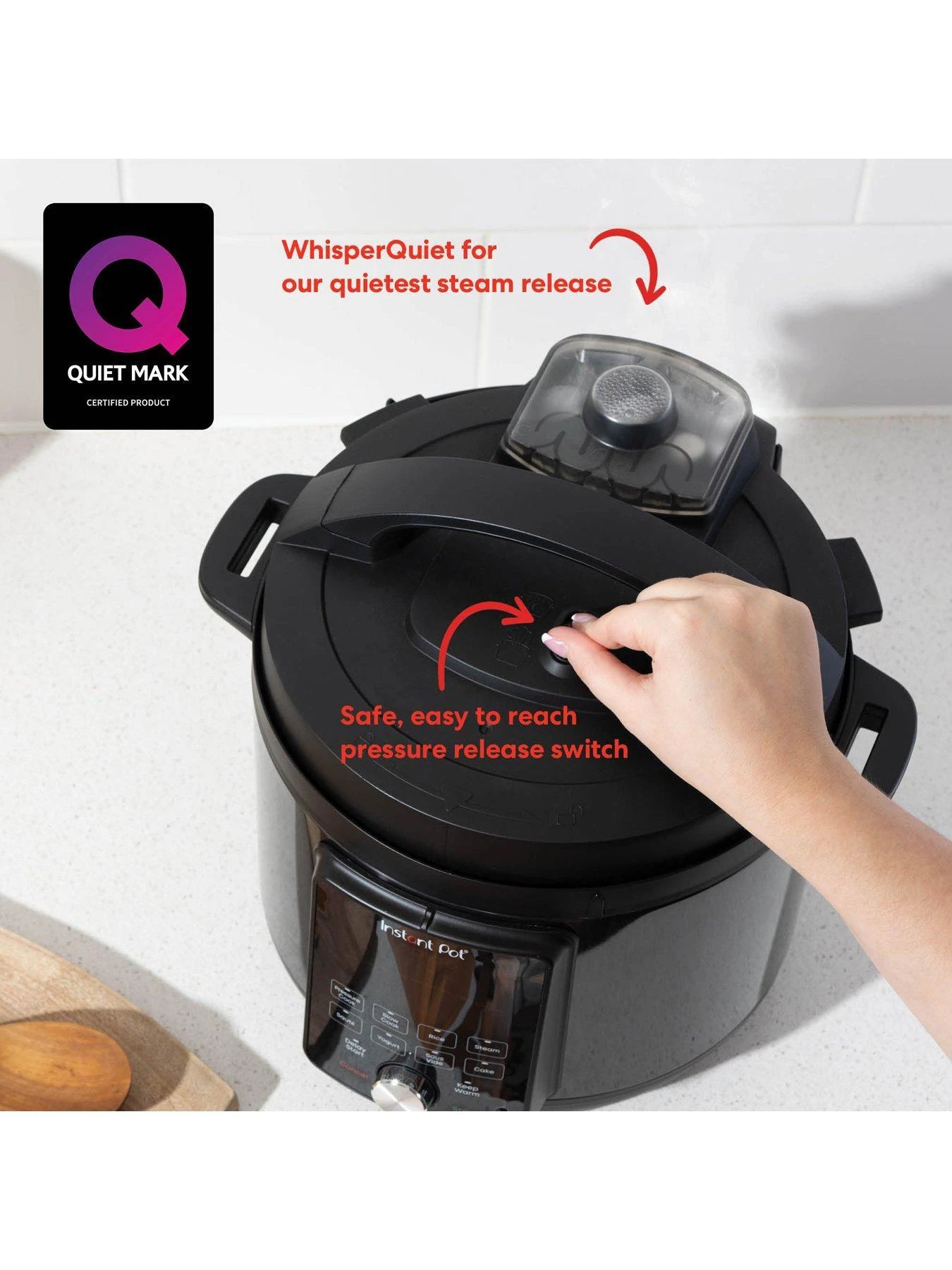 Instant Pot Duo Plus 6, 9-in-1 Whisper Quiet Electric Pressure Cooker - Image 3