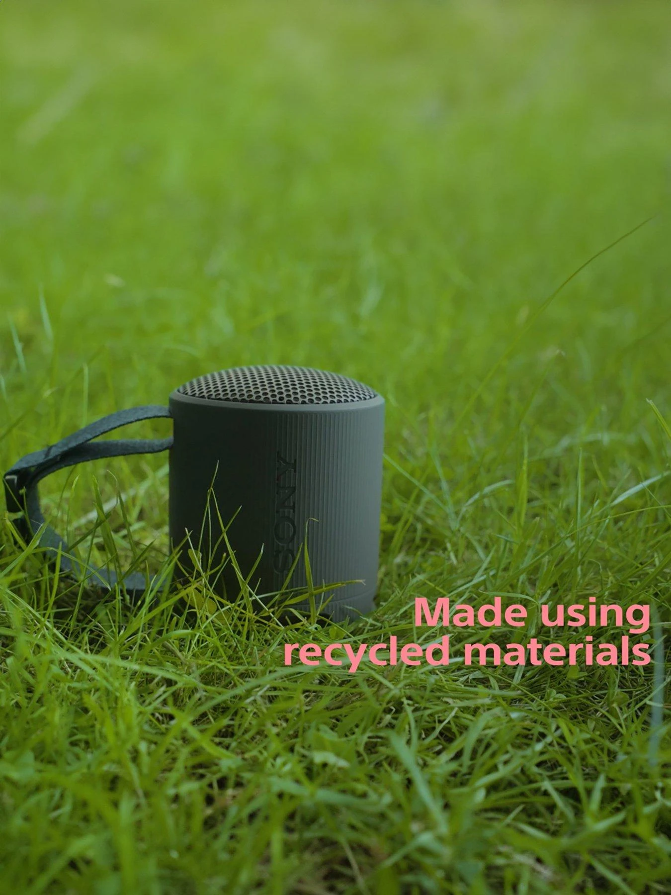 Sony SRS-XB100 - Wireless Bluetooth Portable Speaker, Durable IP67 Waterproof & Dustproof, 16 Hour Battery, Eco, Outdoor And Travel In Black - Image 7