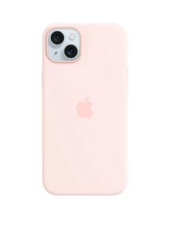 Apple IPhone 15 Plus Silicone Case With MagSafe - Light Pink