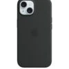 Apple IPhone 15 Silicone Case With MagSafe - Black