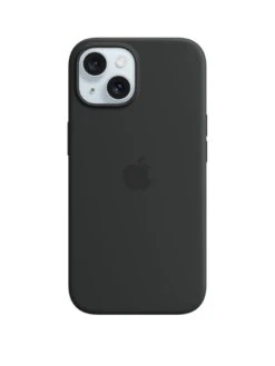 Apple IPhone 15 Silicone Case With MagSafe - Black