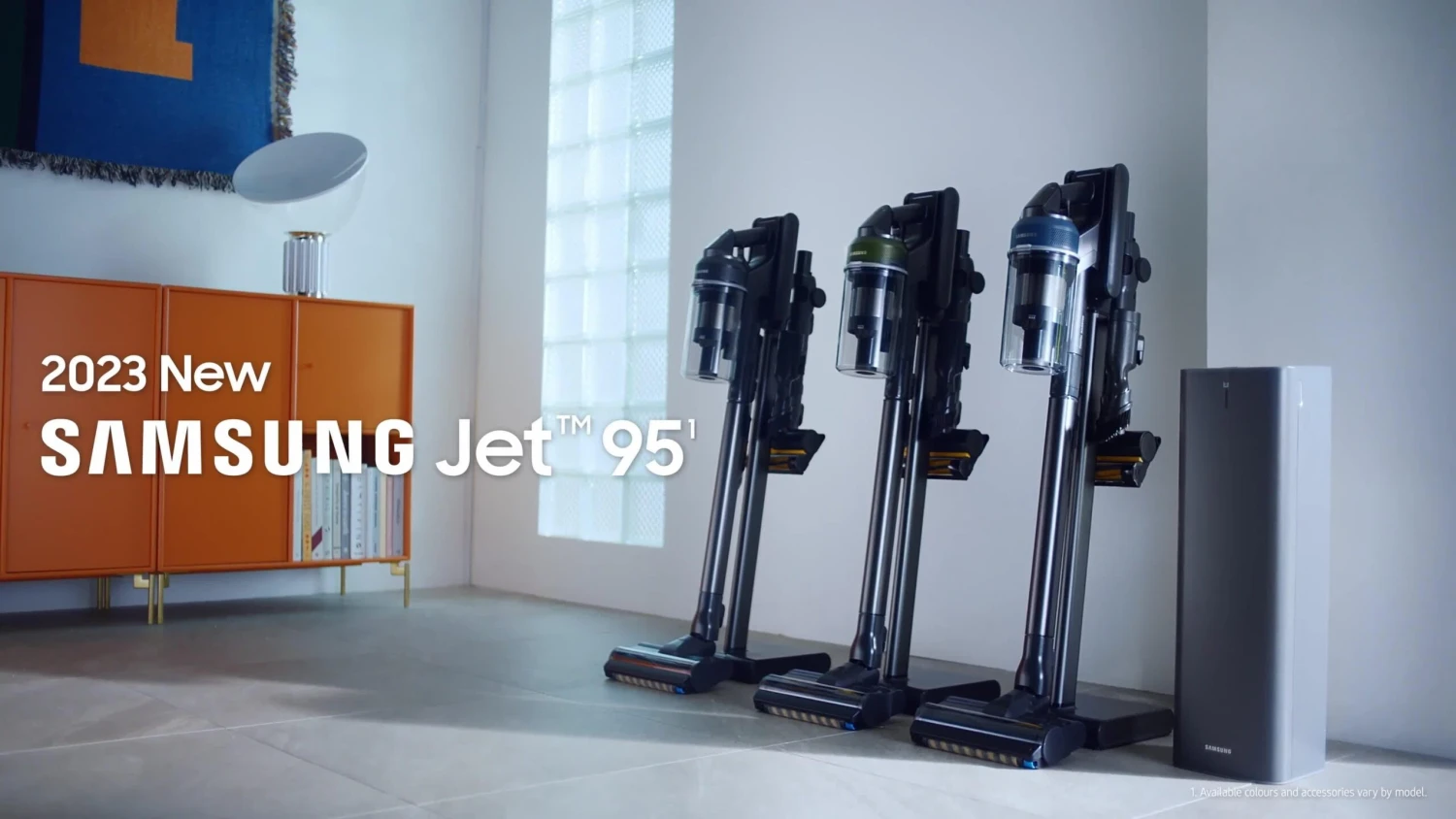 Samsung Jet 95 Pro Max 210W Cordless Vacuum Cleaner With Pet Tool+ & Spray Spinning Sweeper - Midnight Blue - Image 8