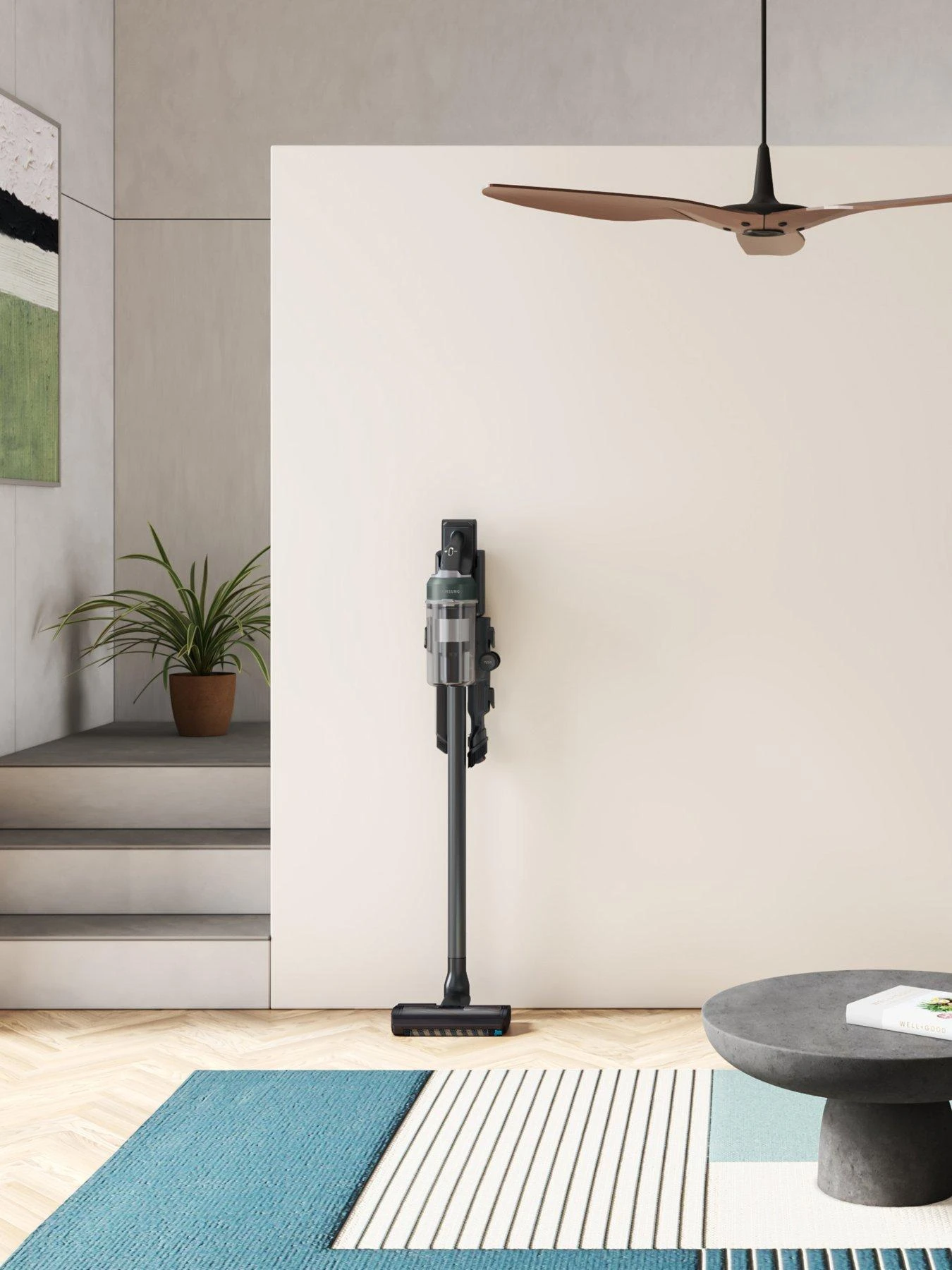 Samsung Jet 85 Pet Max 210W Cordless Vacuum Cleaner With Pet Tool+ - Woody Green - Image 3