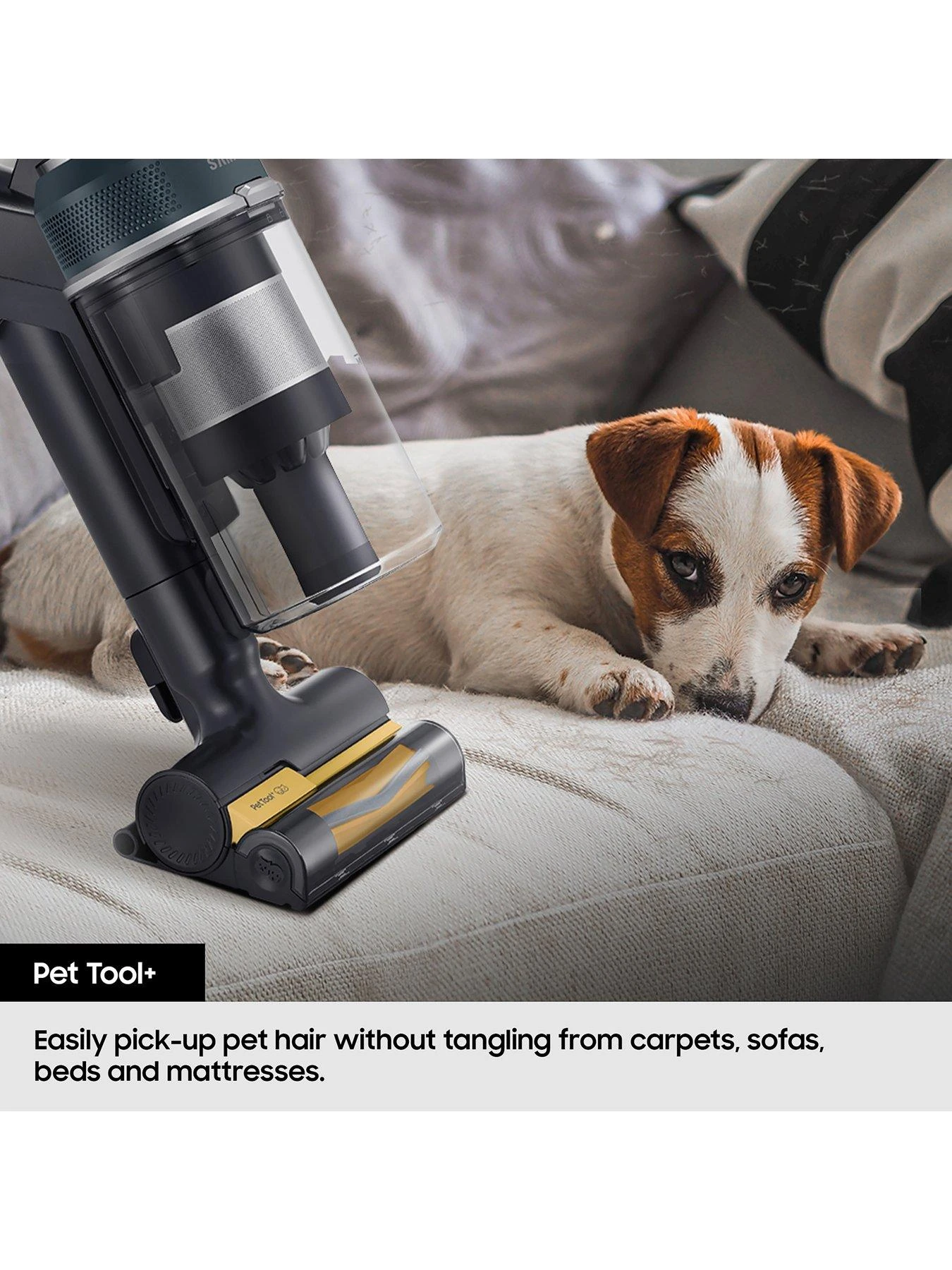 Samsung Jet 85 Pet Max 210W Cordless Vacuum Cleaner With Pet Tool+ - Woody Green - Image 6