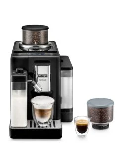 DeLonghi Rivelia Bean To Cup Coffee Machine - Black EXAM440.55.