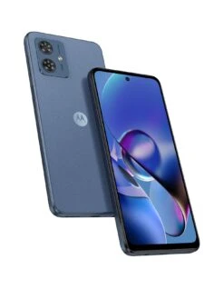 Motorola Moto G54 8GB RAM + 256GB Storage - Indigo Blue, Vegan Leather