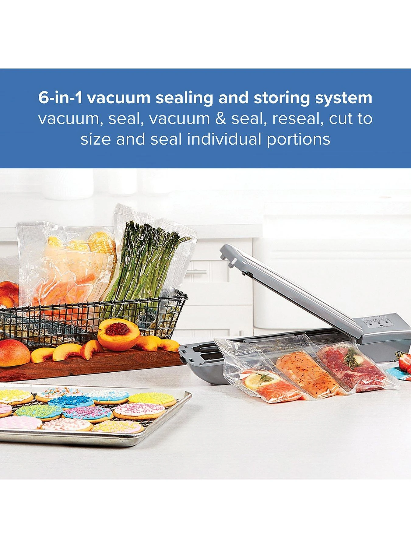 Pressure King Pro Power XL Duo Nutrisealer Automatic Food Sealer Machine - Image 3