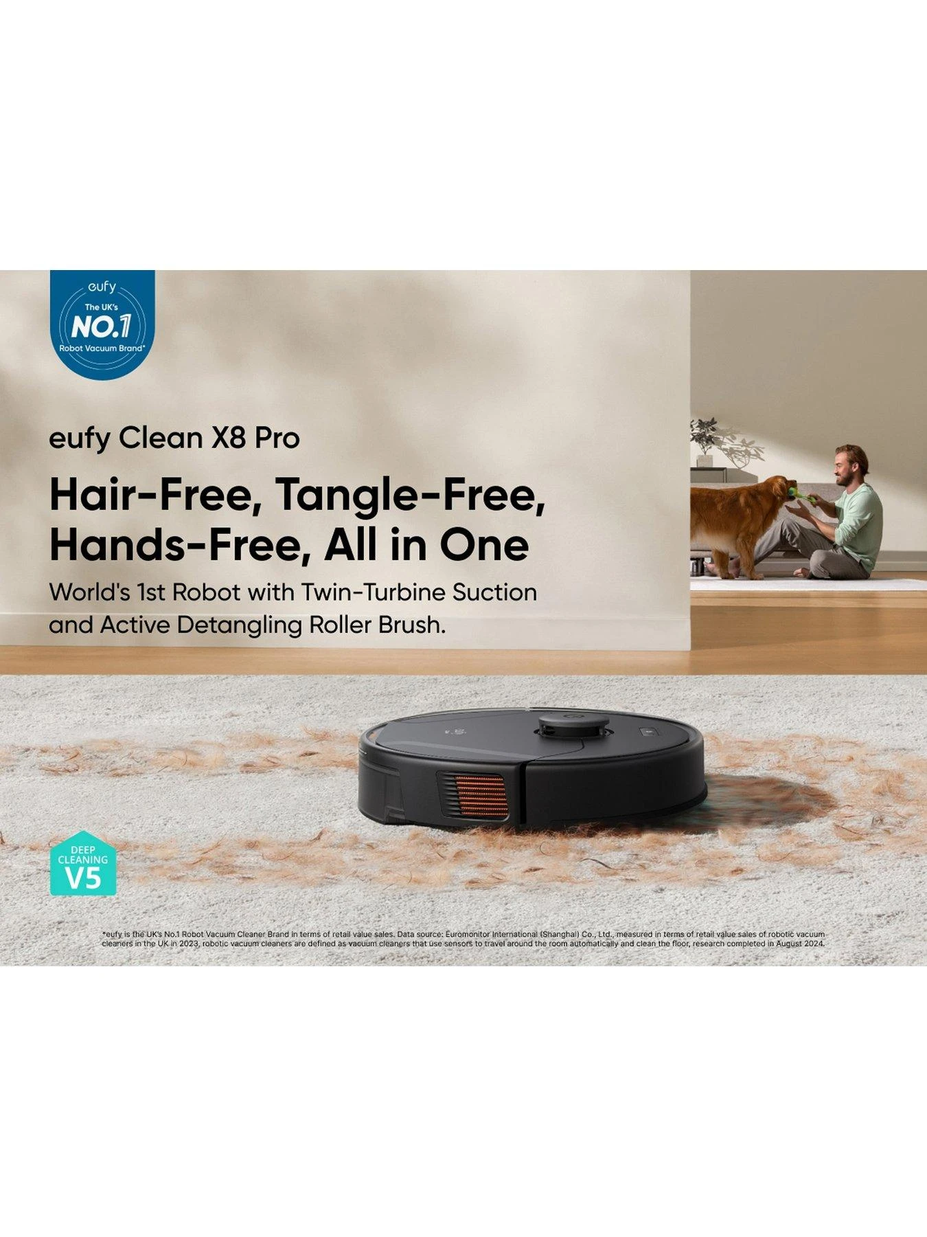 Eufy Clean X8 Pro Robotic Vacuum - Image 7