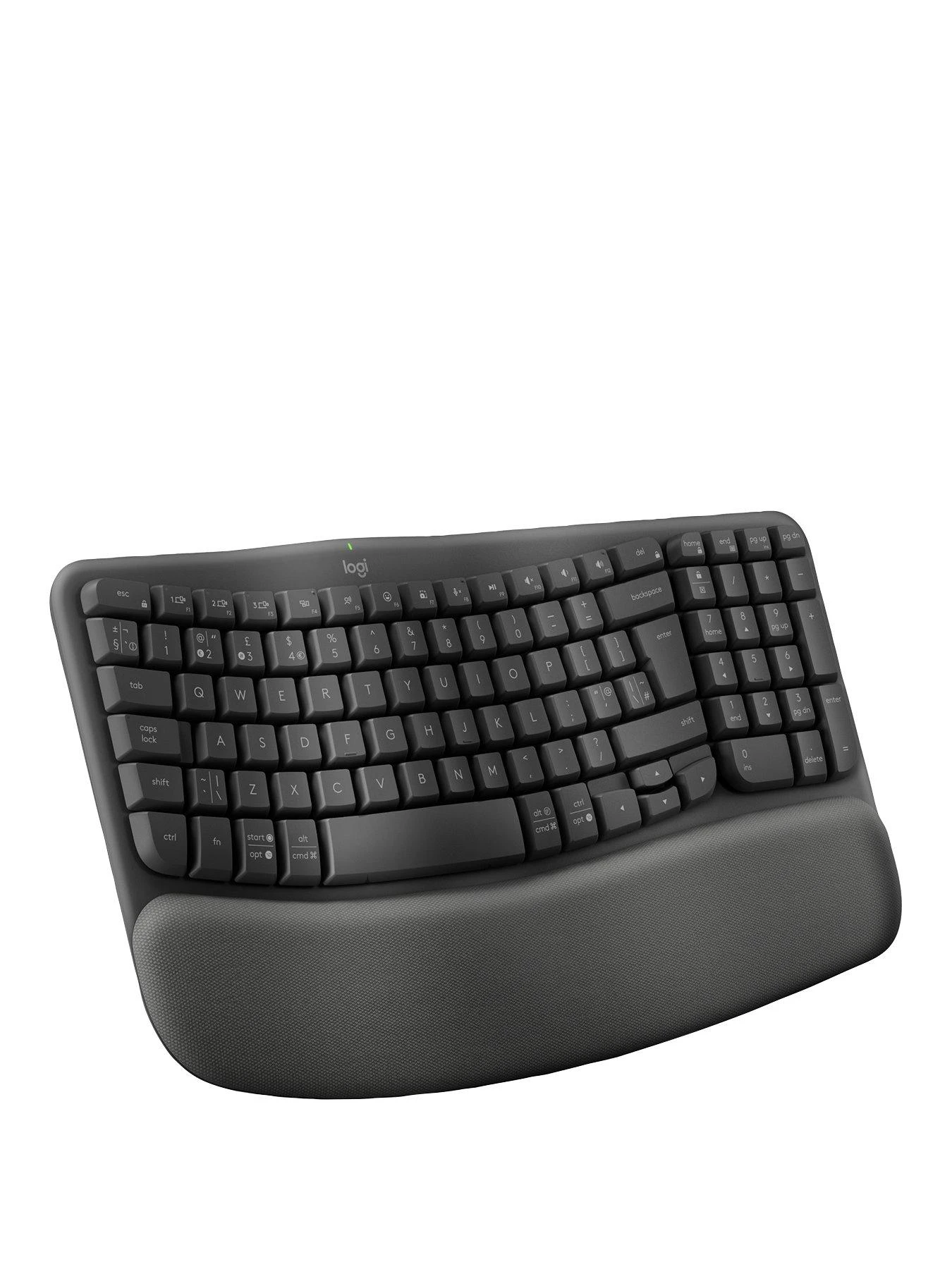 Logitech Wave Ergonomic Keys - Graphite