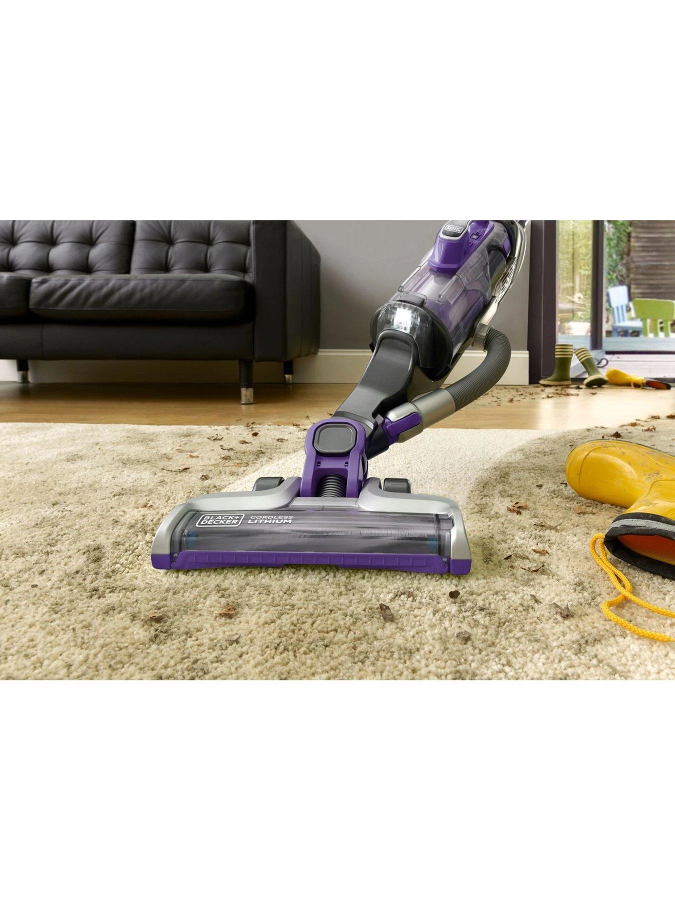 Black & Decker BLACK+DECKER 18V Cordless Multipower Pet Vacuum Cleaner CUA525BHP-GB - Image 3