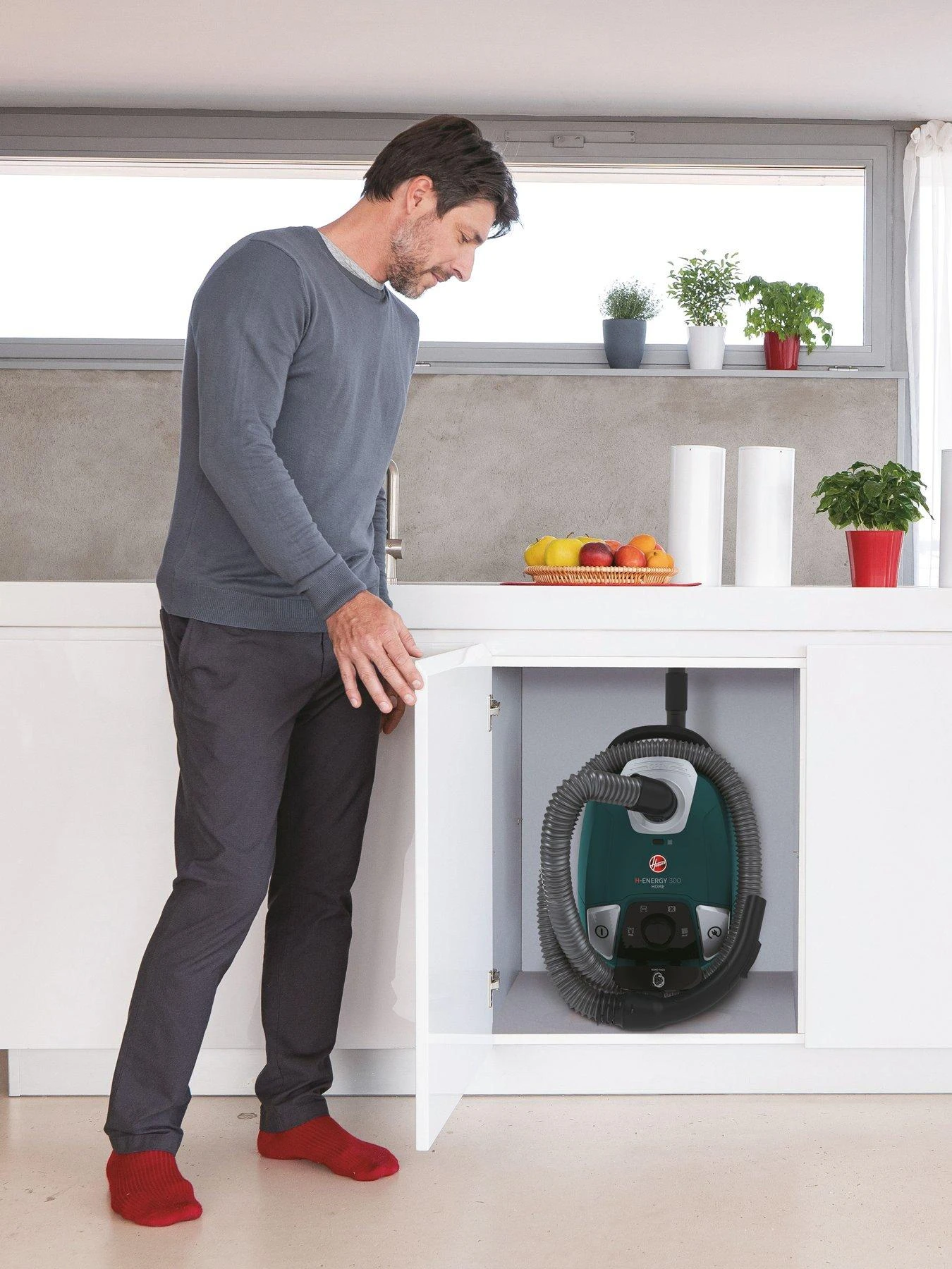 Hoover H-ENERGY 300 Home Bagged Cylinder Vacuum Cleaner - Image 7