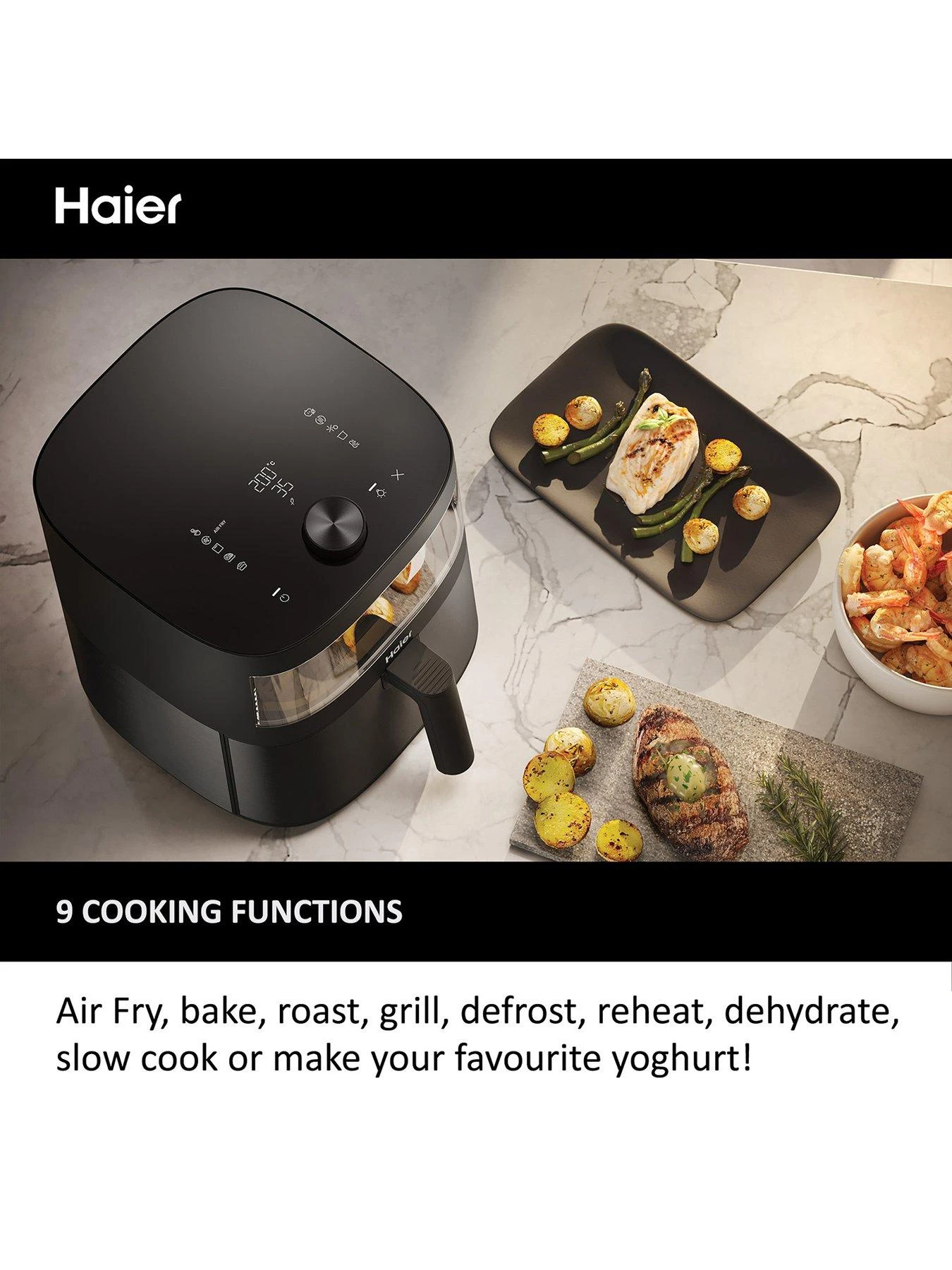 Haier HAF5TW Air Fryer - Image 2