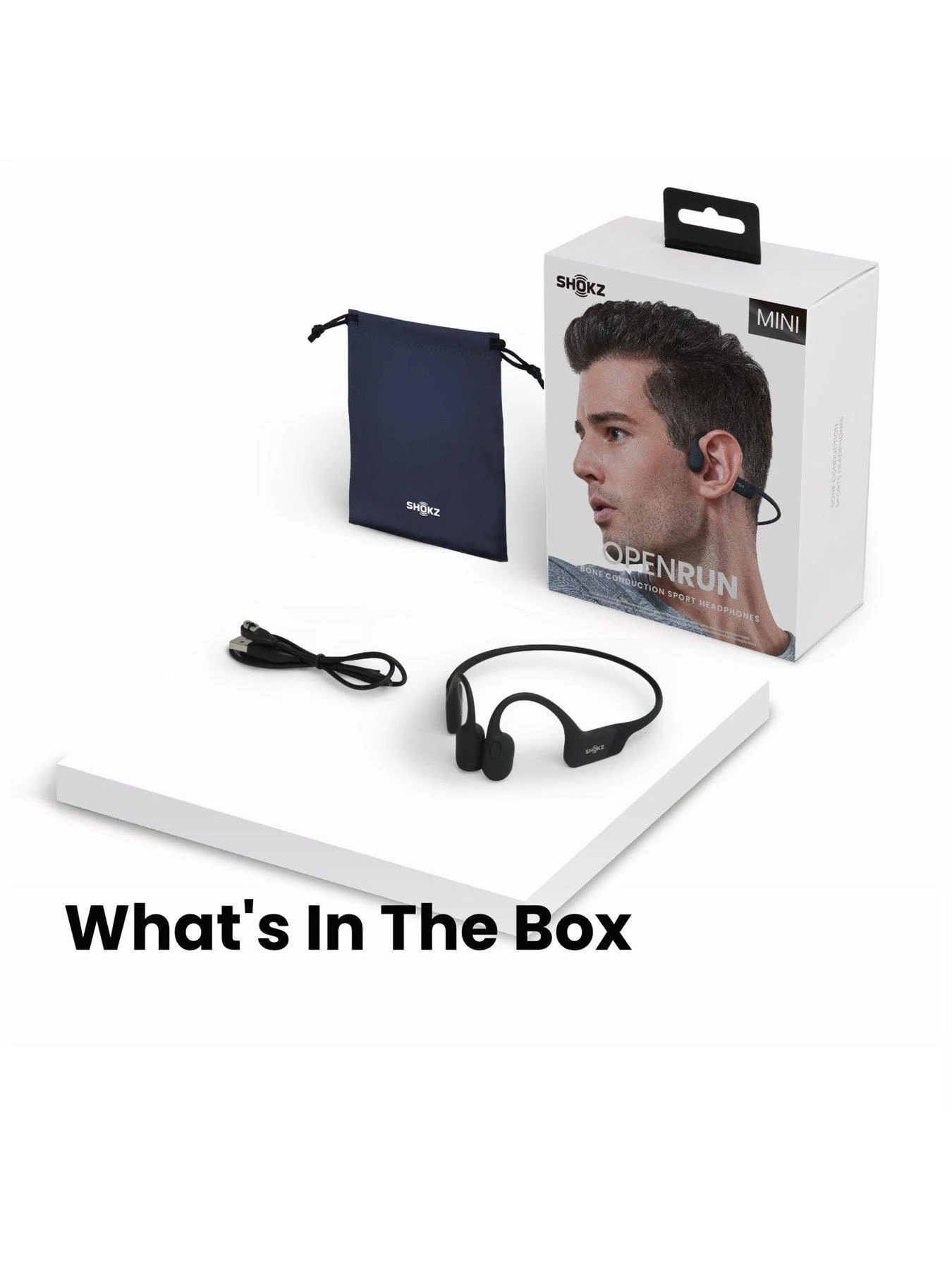 Shokz OpenRun Mini Bone Conduction Wireless Headphones - Image 7