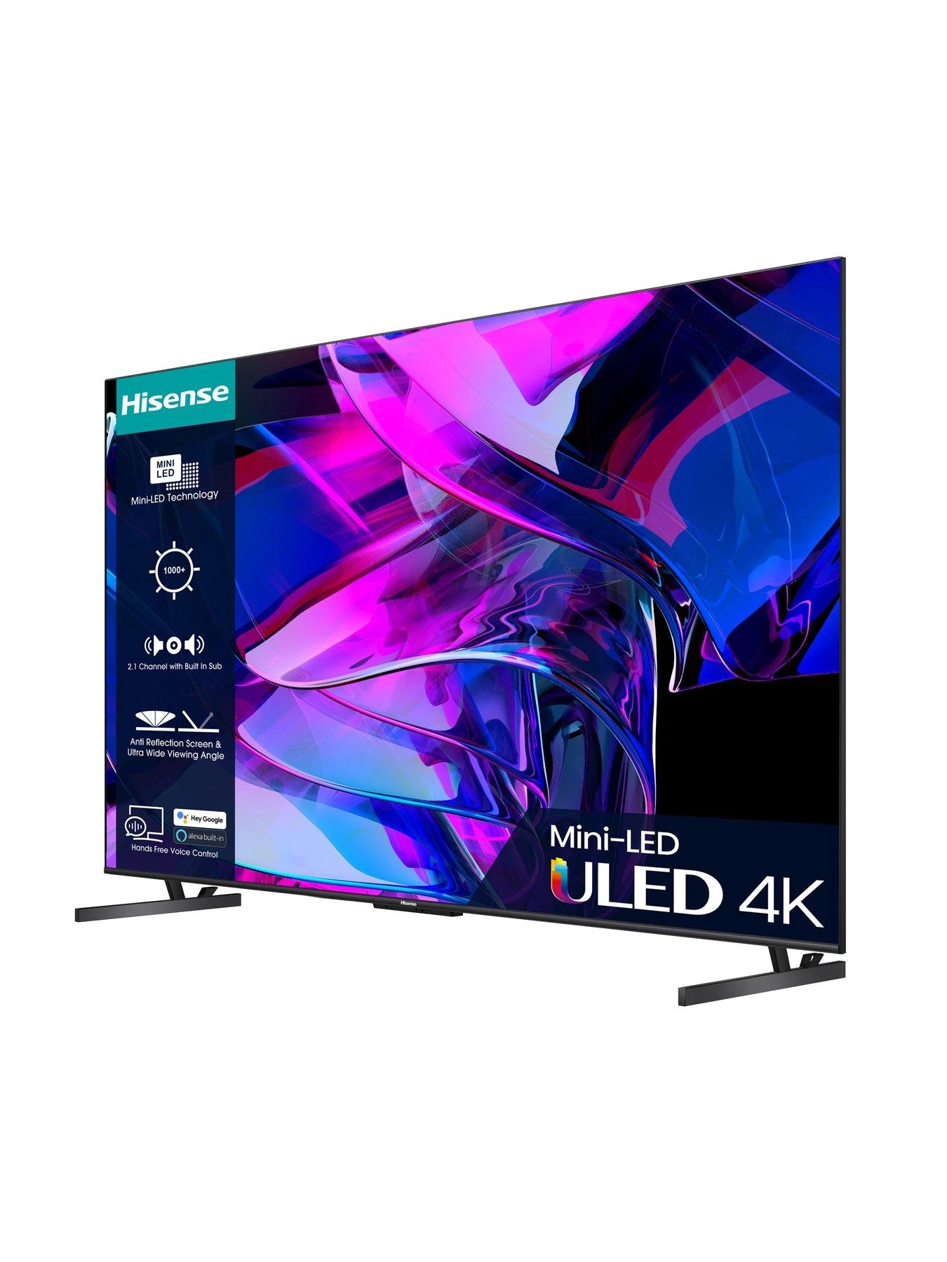 Hisense Hisense 100U7KQTUK U7K 100" Mini LED UHD Smart 4K TV - Image 4