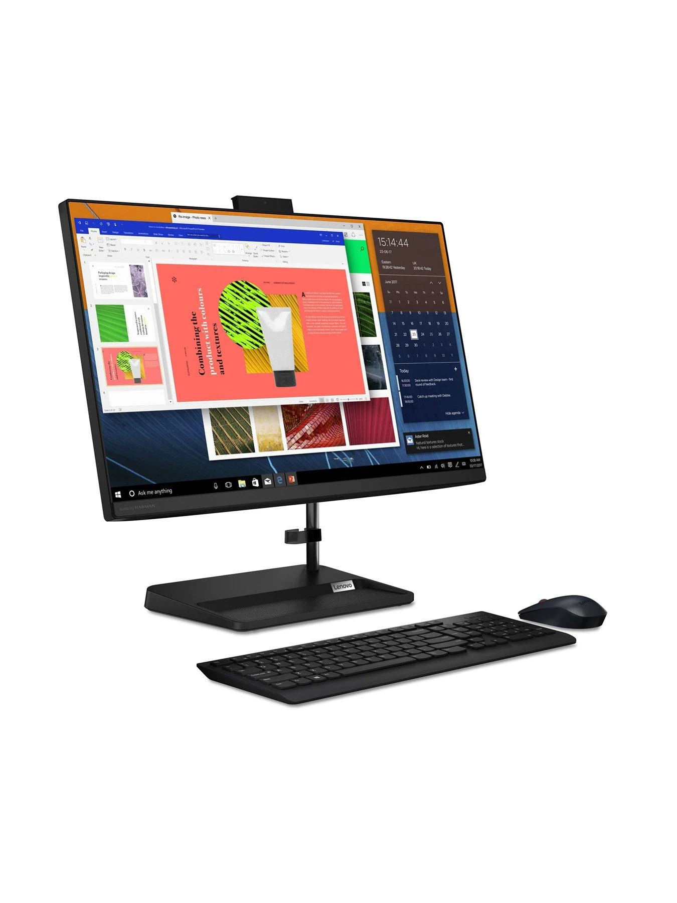 Lenovo IdeaCentre AiO 3 All-in One Desktop - 23.8in FHD, AMD Ryzen 3, 8GB RAM, 512GB SSD - Image 7